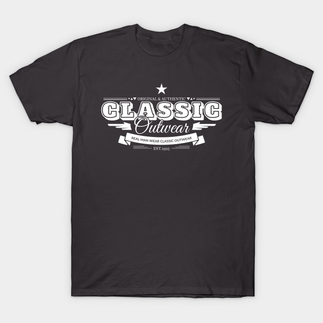 Classic Outware (Light) T-Shirt by Kaos MotivAsik